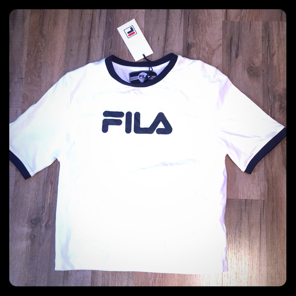 Fila crop tee